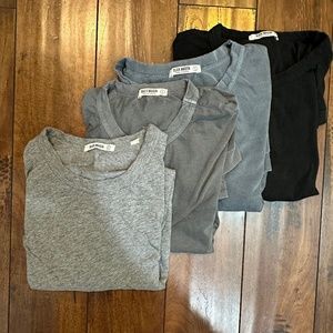 Lot of 4 Buck Mason T-Shirts - Large